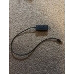 Sabrent HB-UM43 4 Port USB 3.0 Hub with Individual Power Switches Black